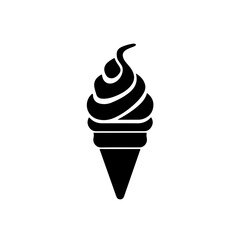 Ice Cream Cone Vector Logo