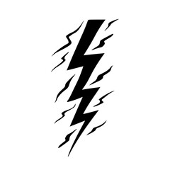 Lightning Strike Vector Logo