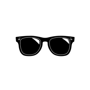 Retro Sunglasses Vector Logo