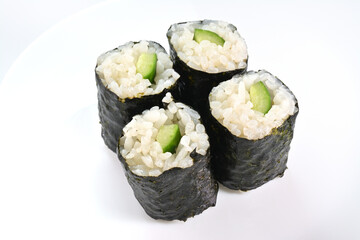 かっぱ巻き4個白バック