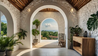 view of the region sea from villa