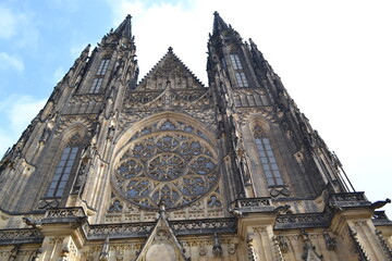 Fototapeta na wymiar Czech Republic. Prague. Beautiful buildings and landmarks