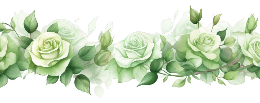 Transparent Green Roses Images Dark Green Roses Png