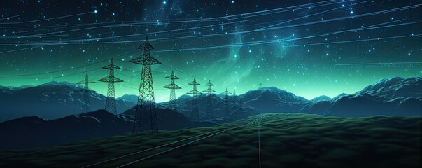 Electricity generated by power plants delivered to customers . generative ai