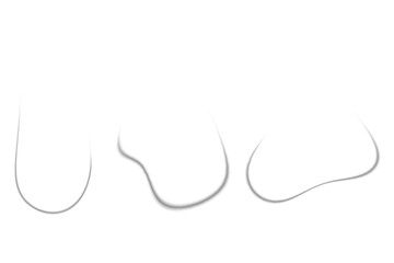 Set bubbles or water drops. water drops on glass with transparent background and png