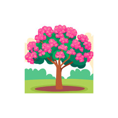tree with flowers