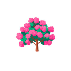 tree of flowers