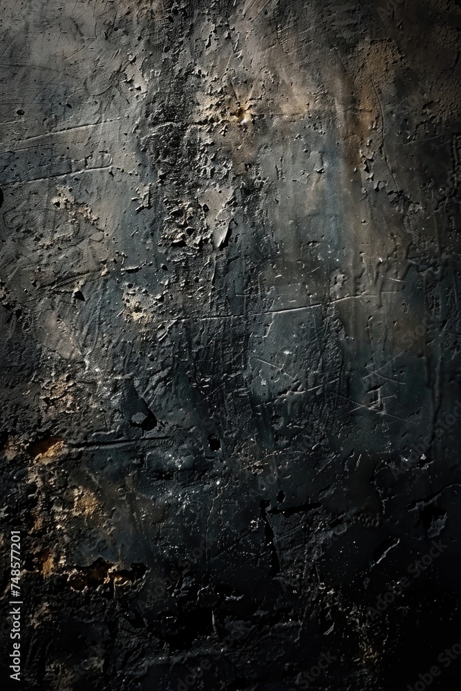 Poster close up of a wall with a clock, perfect for time concept designs