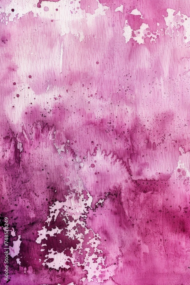 Poster close-up view of a painting on a pink background. suitable for various design projects