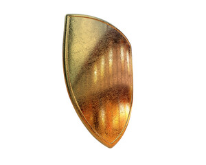 Shield isolated on background. 3d rendering - illustration