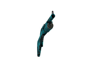 Shotgun isolated on background. 3d rendering - illustration