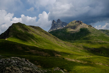 col de Anéou, Ayous lakes tour, Pyrenees National Park, Pyrenees Atlantiques, France