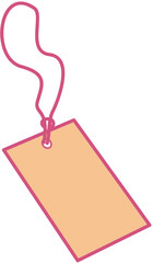 discount shopping tag  flat color