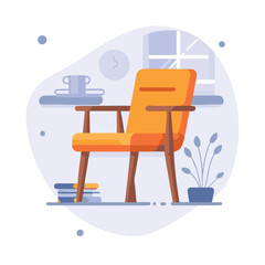 chair_Vector_illustration_illustration