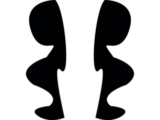 silhouette of a woman
