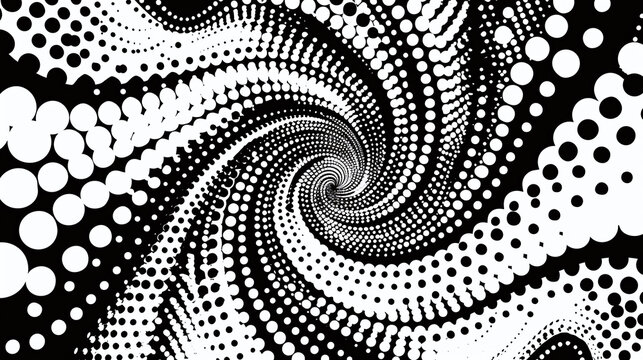 Hypnotic Spiral Illusion
