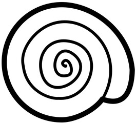 exotic seashell outline beach sand