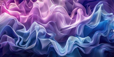 Obraz premium Close up of vibrant and colorful fabric, perfect for textile backgrounds