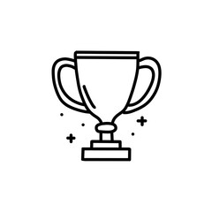 Trophy cup icon