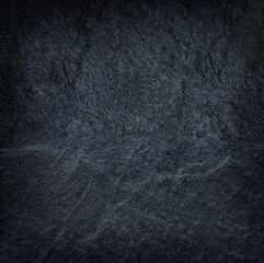 Dark grey black slate stone texture  or black sand stone background