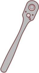 Workshop tools equipment doodle