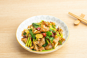 Hunan cuisine fried large intestine