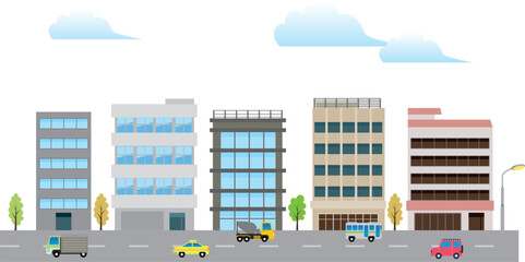 都会の街並み　風景 © ken