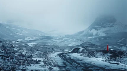 Foto op Canvas glaciers in the winter © Anayat