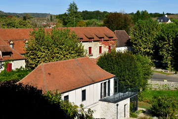Fototapeta na wymiar Creysse; France - october 7 2023 : picturesque old village