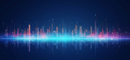 abstract city background