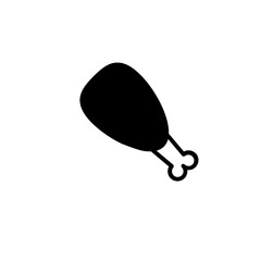 Chicken icon, vector