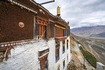 Karsha Gompa buddhist monastery in Zanskar