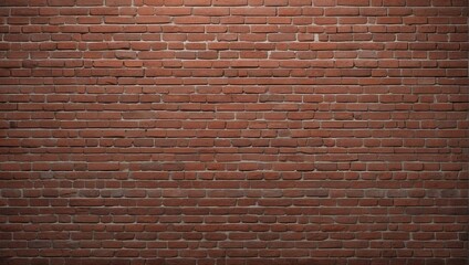 Red Brick Wall Seamless Texture Background for Social Media Graphics. AI Generated