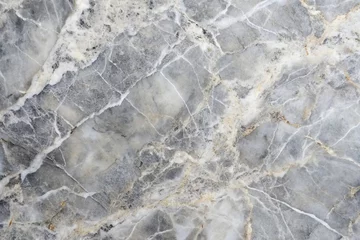 Fotobehang Gray marble texture with natural features and shades © Олексій Остистий