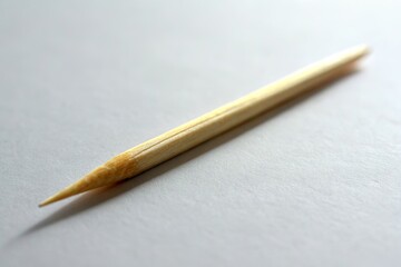 wooden toothpick close-up - obrazy, fototapety, plakaty