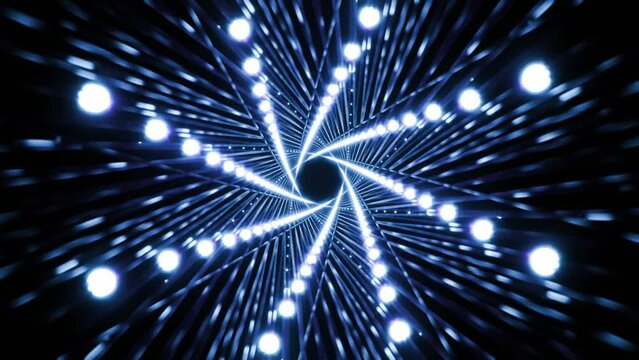 seamless VJ loop 3d animation geometric blue patterns for live concert music video abstract trippy acid trance dmt lsd colorful art. Green rabbit hole loop for backdrops. VFX, Background for video