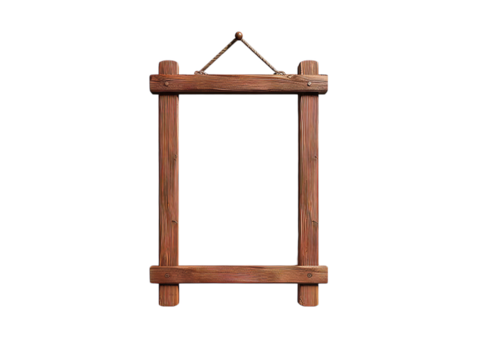 Sign on isolated on transparent png background. Generative ai	
