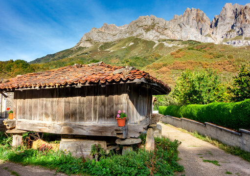 Posada de Valdeon view,Leon,Spain