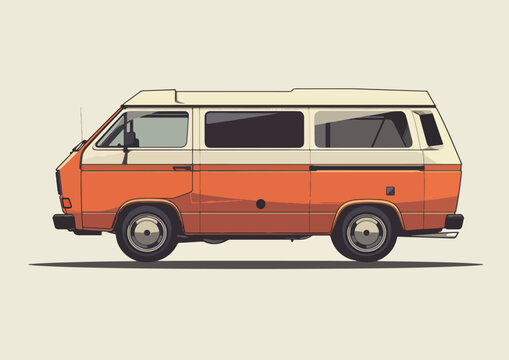Van car vehicle design Transportation travel trip urba