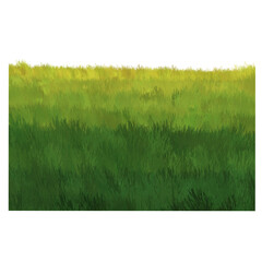 Fototapeta na wymiar Green meadow field Illustration, grassland, parkland.