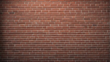 Seamless Red Brick Wall Texture for Backgrounds and Overlays. AI Generated