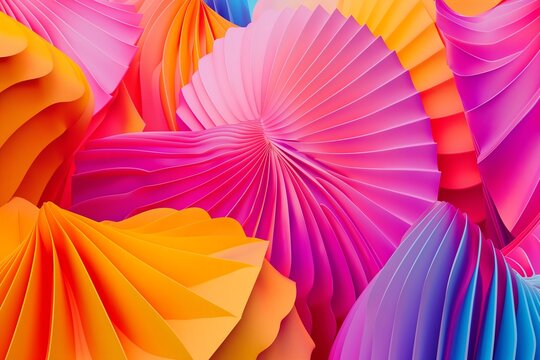 abstract background with futuristic shapes