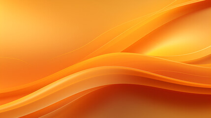 abstract orange wave background , Orange abstract background with smooth wavy lines, Banner design...