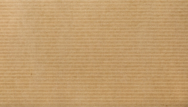 Kraft Paper Texture with horizontal stripes for background in high resolution, artwork, decoration, text, lettering, brand
