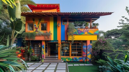 an artist house
