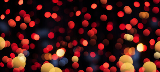 Abstract colorful bokeh lights background