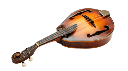 mandolin isolated on transparent background 