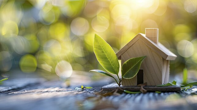 Eco-friendly homes save energy with natural cooling in summer and warmth retention in winter.