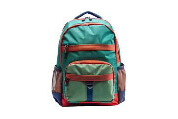 Fototapeta premium backpack on a transparent background