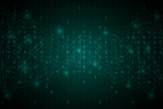 5G network wireless technology concept background. Innovative generation of the global high speed Internet broadband. Hi-tech digital technology futuristic circuit digital. Vector illustration